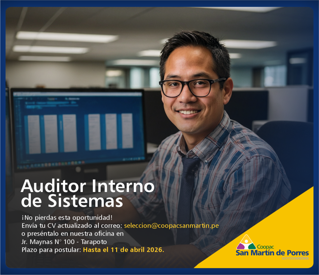 CONVOCATORIA DE PERSONAL N° 10-2026-JGTH-CACSMP